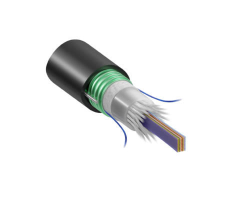 DriTube® Armorlux® Armored Ribbon Optical Fiber Cable