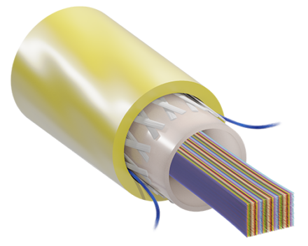 Cable Riser Tube Standard Ribbon Indoor Riser Central Tube Cables