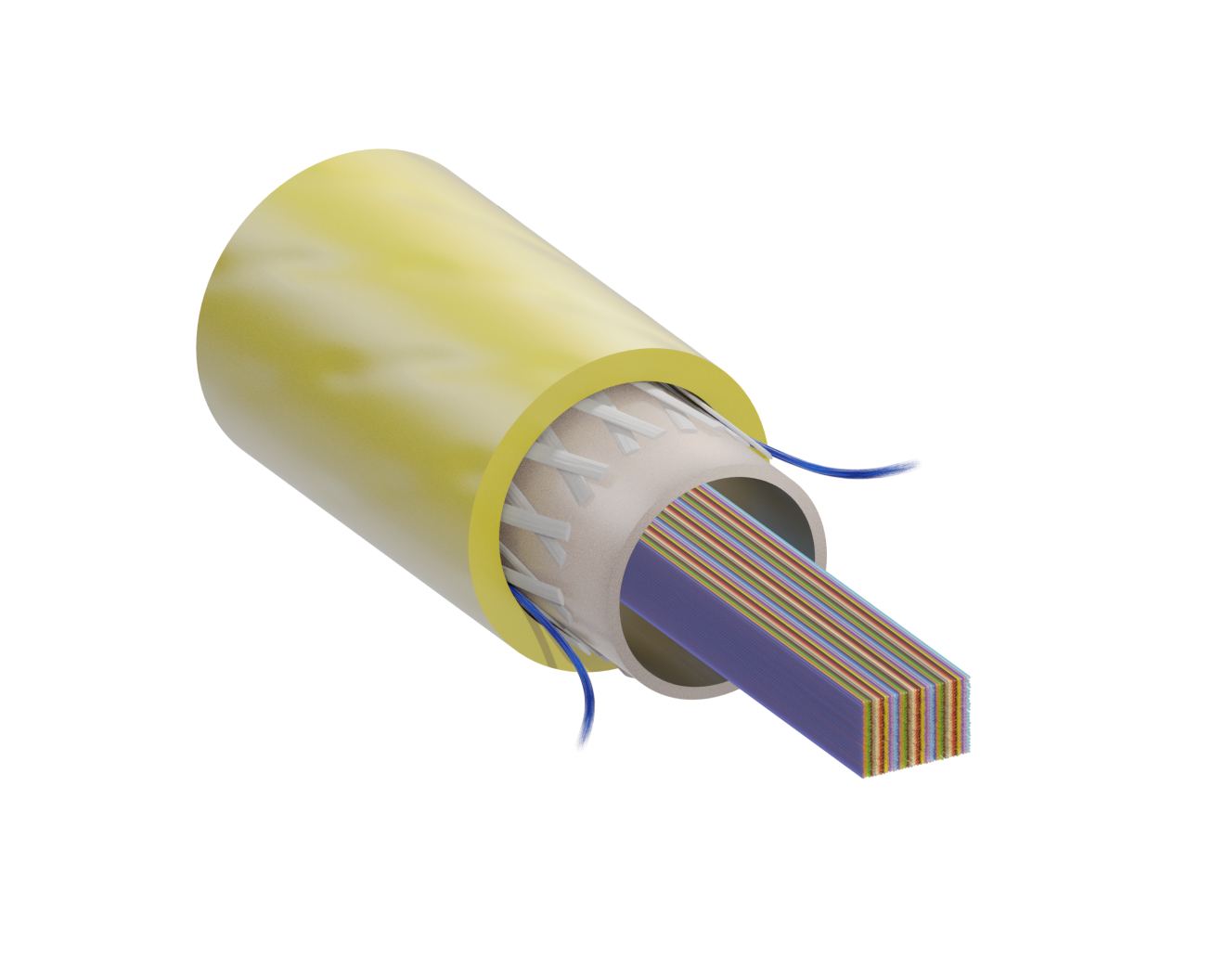 freeform-ribbon-uhfc-osp-all-dielectric-slotted-core-cables-sel