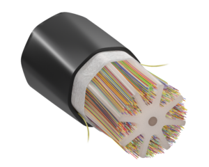 Freeform Ribbon™ OSP Slotted Core Ribbon – 3456F Fiber Cable (Ultra-High Fiber Count)