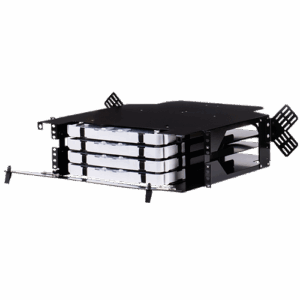 3RU Rack-Mounted Splice Enclosure: FSPRM-03-K672SS (Single-Fiber Splice Version)